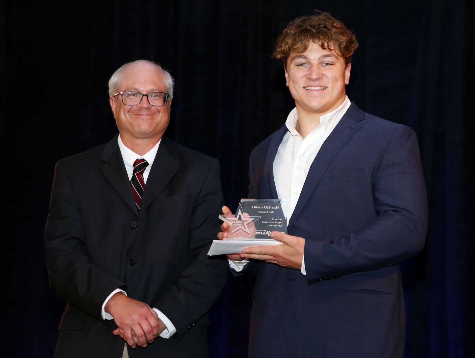 Football Defensive Player of the Year: Owen Ostroski